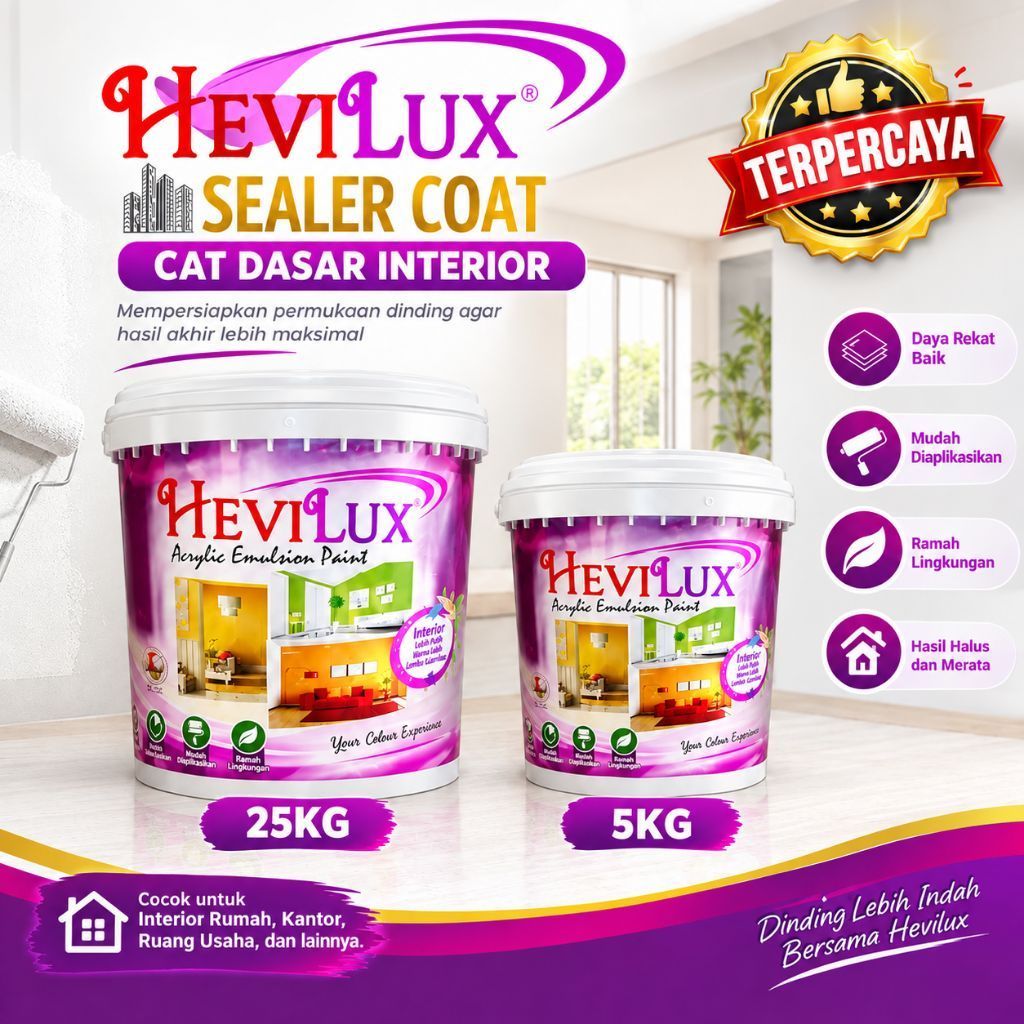 Hevilux Sealer Coat 25kg Cat Dasar