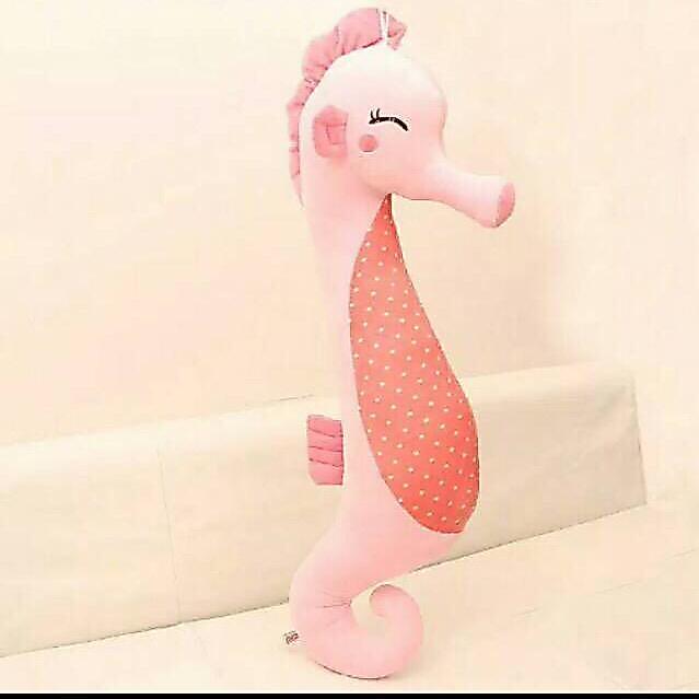 Bantal Hamil Penyangga / Boneka Hamil Kuda Laut Import / Guling Boneka Seahorse