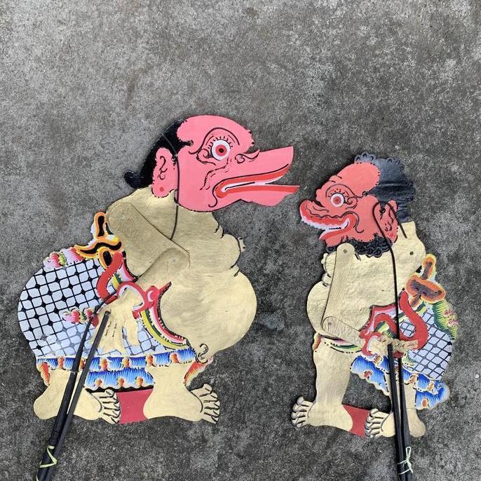 Wayang Kulit Togog Bilung Sepasang (LEBIH HEMAT)