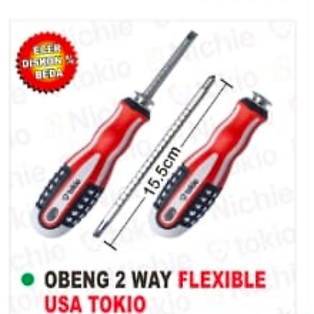 OBENG AMERIKA 6inch BOLAK-BALIK PLUS MINUS FLEXIBLE
