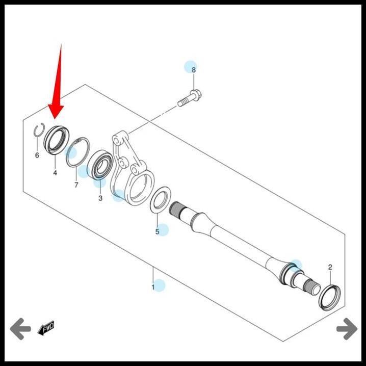 HOT DEAL SEAL DRIVE SHAFT ERTIGA AT ORI SGP 
