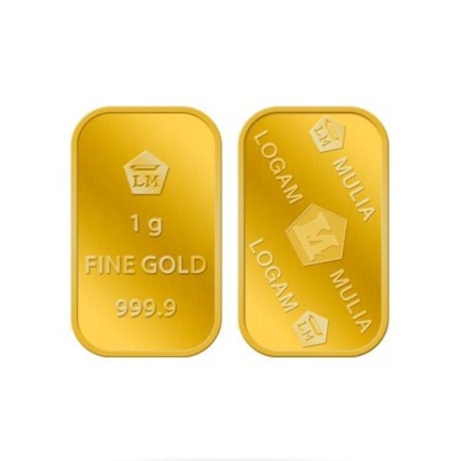 Emas Batangan Gadjah 1 Gram - 100% Emas Murni, Mudah Dibawa, Cocok untuk Investasi