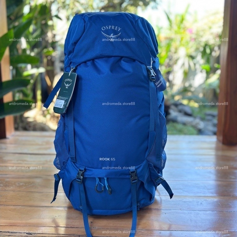 OSPREY Rook 65 S24 Tas Torso Adjustable Rain Cover Tag Lengkap Original Garansi Resmi Egr