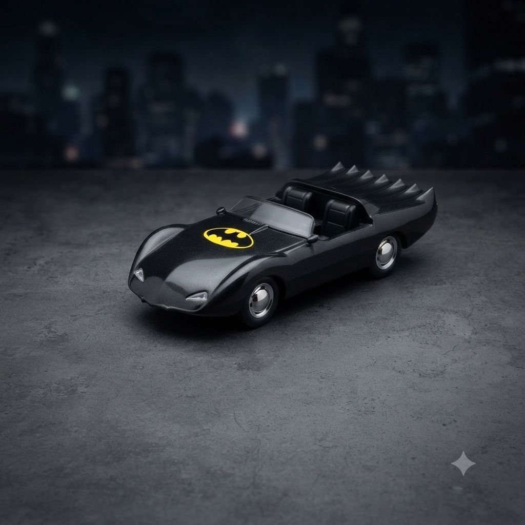 Diecast Batmobile Batman #311 Eaglemoss Skala 1:43 - Original Collector Item