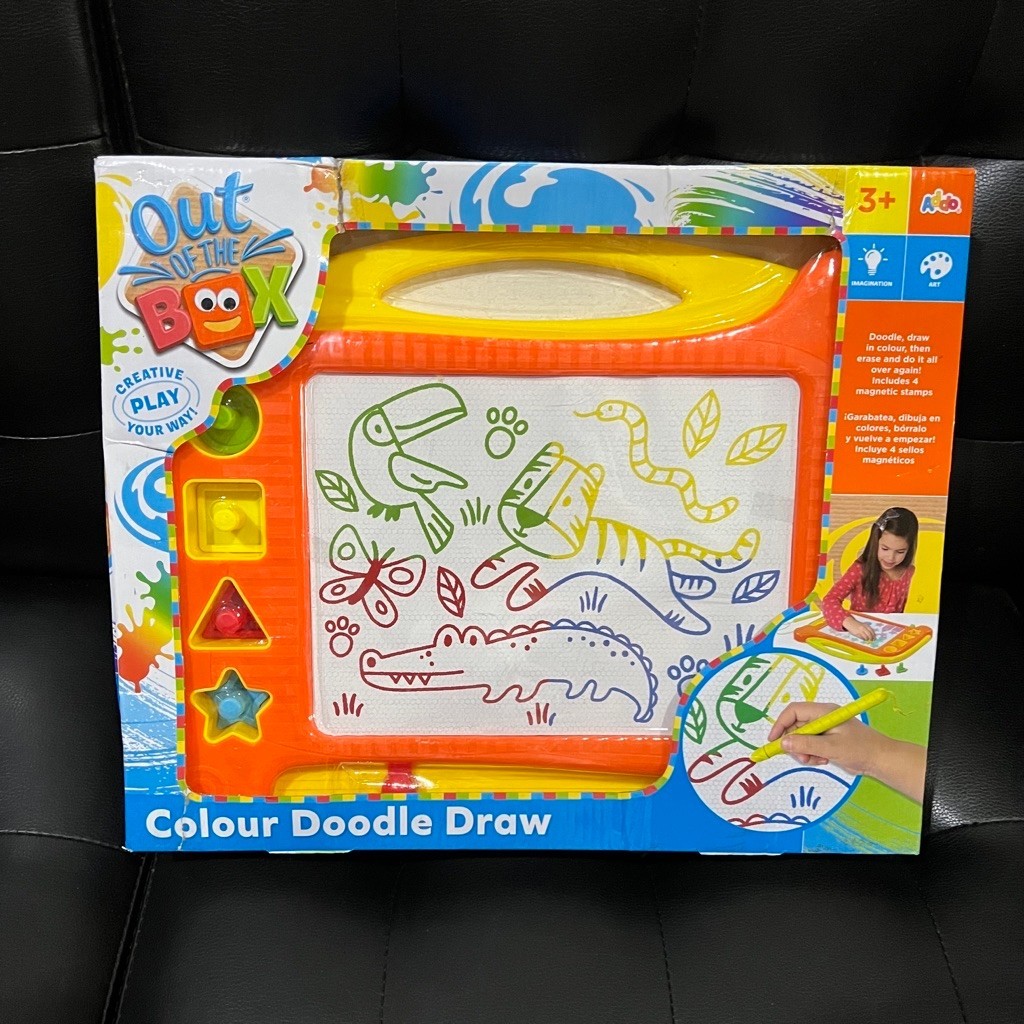 [ NEW ] ELC  Addo Out Of The Box Colour Doodle Draw Toys
