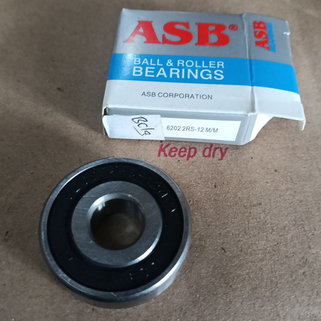 Bearing/Laher/laker 6202 2rs -12MM ASB 6202 / Lahir 6202 12mm