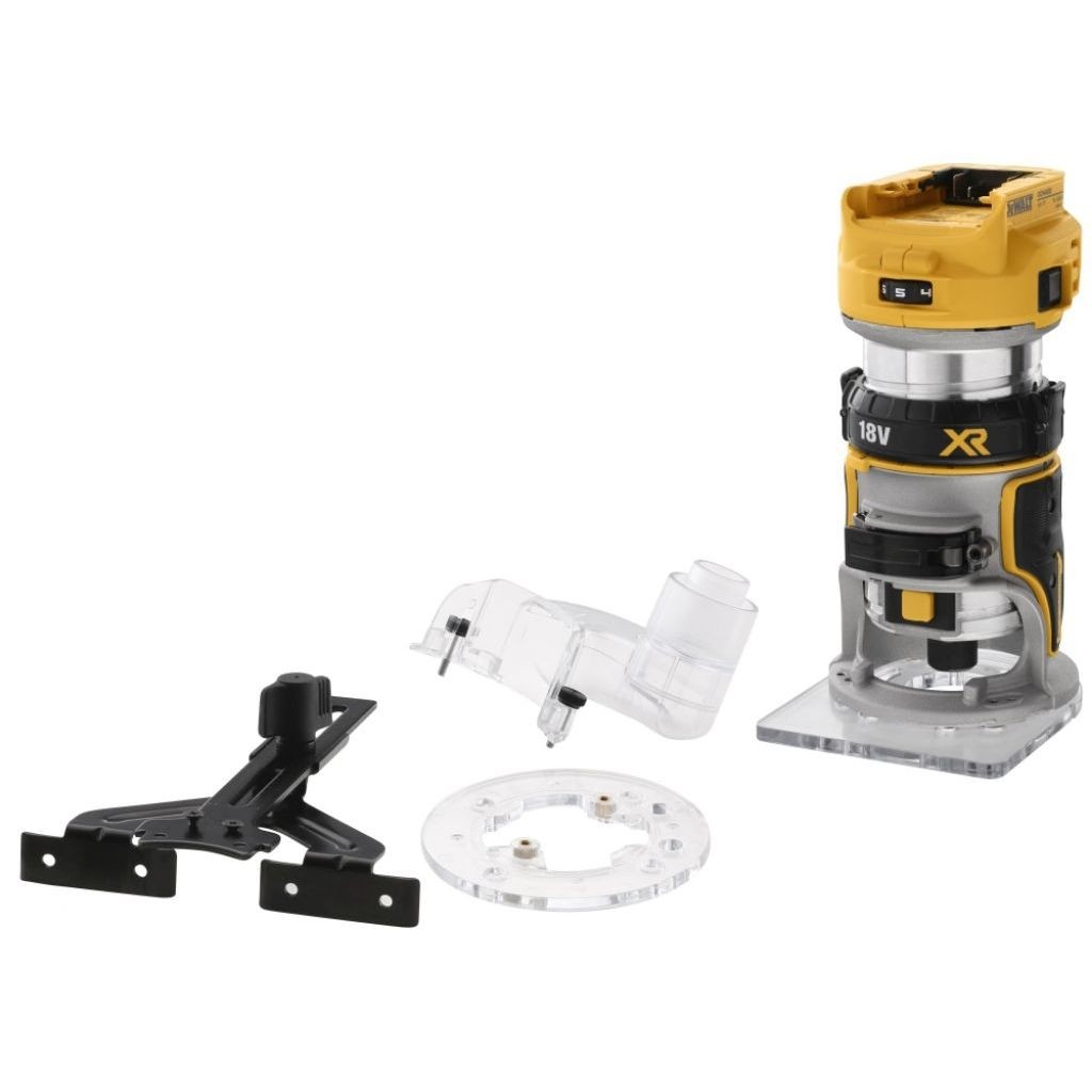 Router Tanpa Kabel CORDLESS ROUTER 18V DCW600N-XJ Dewalt 10640538