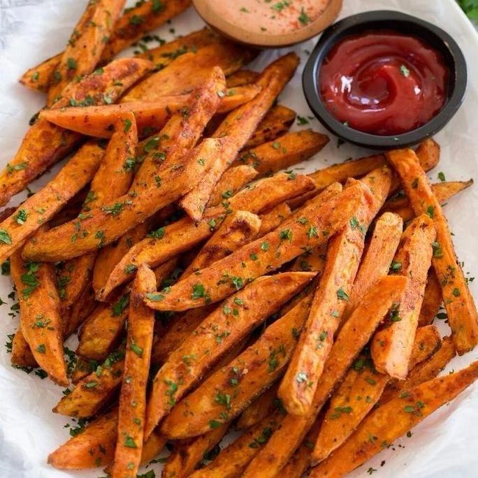 Premium Sweet Potato Fries / Ubi Jalar Manis Goreng