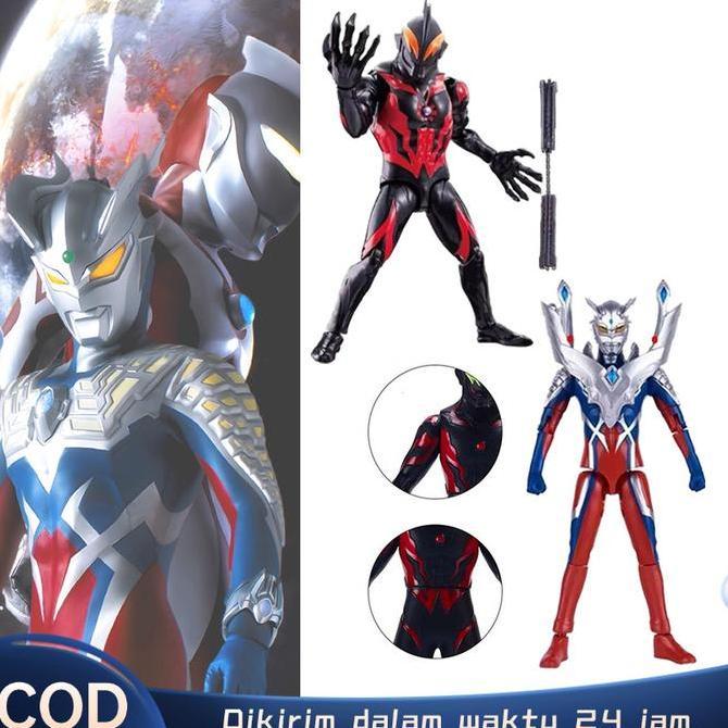 Mainan Ultraman Zero Ultraman Shf Ultraman Belial Shf Ultraman X
