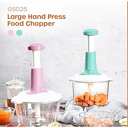 Food Chopper Manual Large  Chopper Daging dan Sayurr Manual  Chopper Manual Dapur