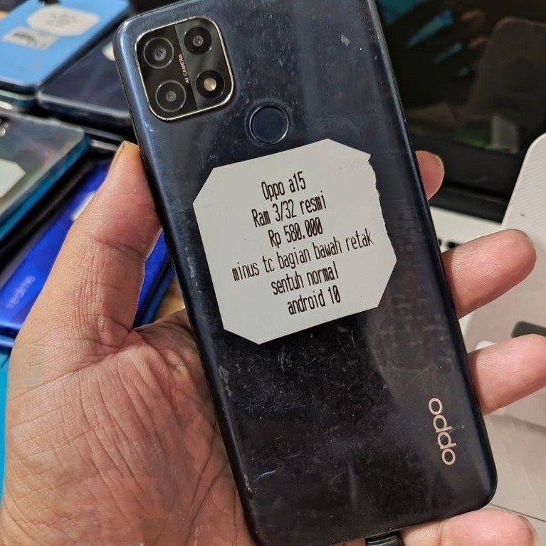 oppo a15 ram 3/32 resmi