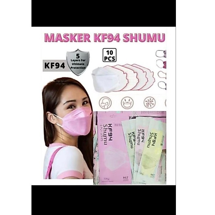 MASKER SHUMU KF 94 5 PLY