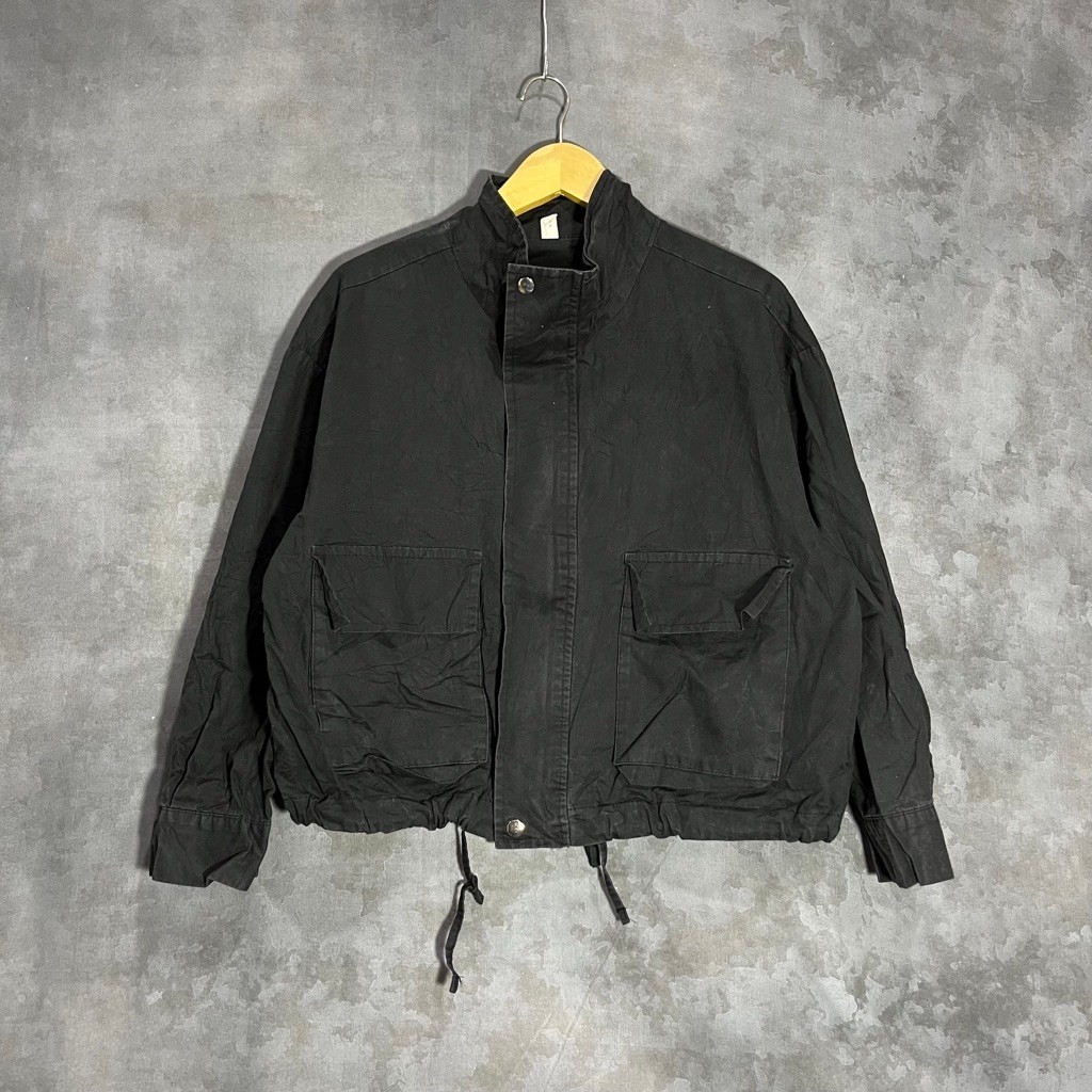 Bomber murah warna hitam original second preloved wanita 341