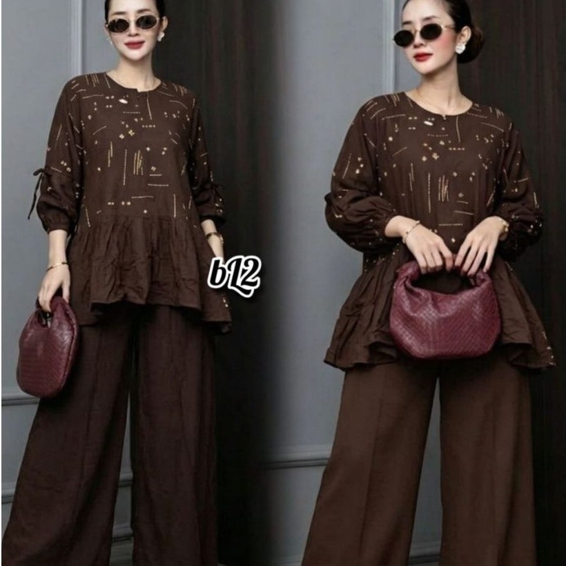 BISA COD // TIE DYE ONE SET JUMBO FIT TO XXL LD 120 MOTIF BATU // SETELAN WAKA RENA