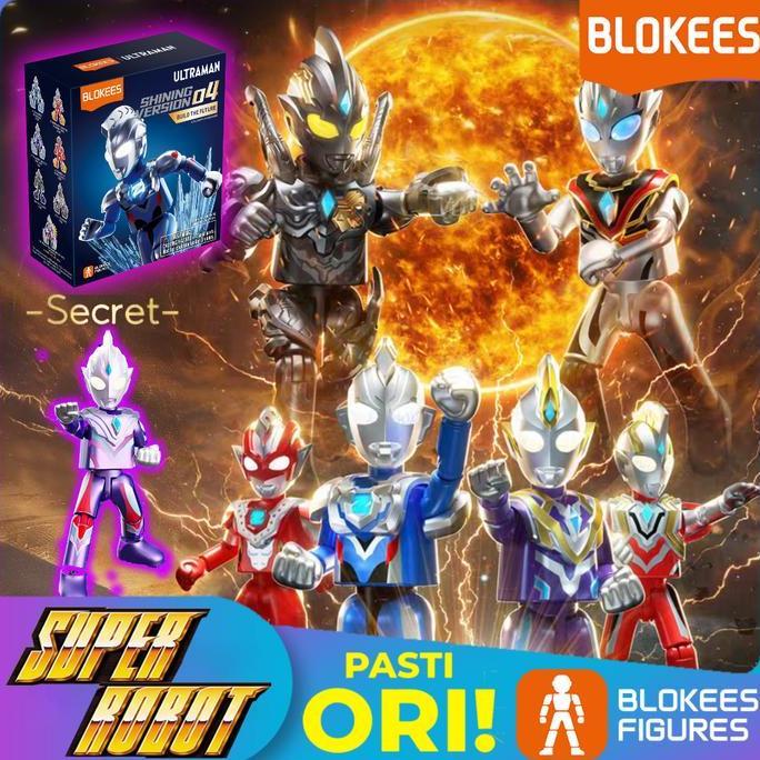 BLOKEES Figure Blind Box Ultraman SV-04 Shining Version 04 Build The Future - Ultraman Trigger Power