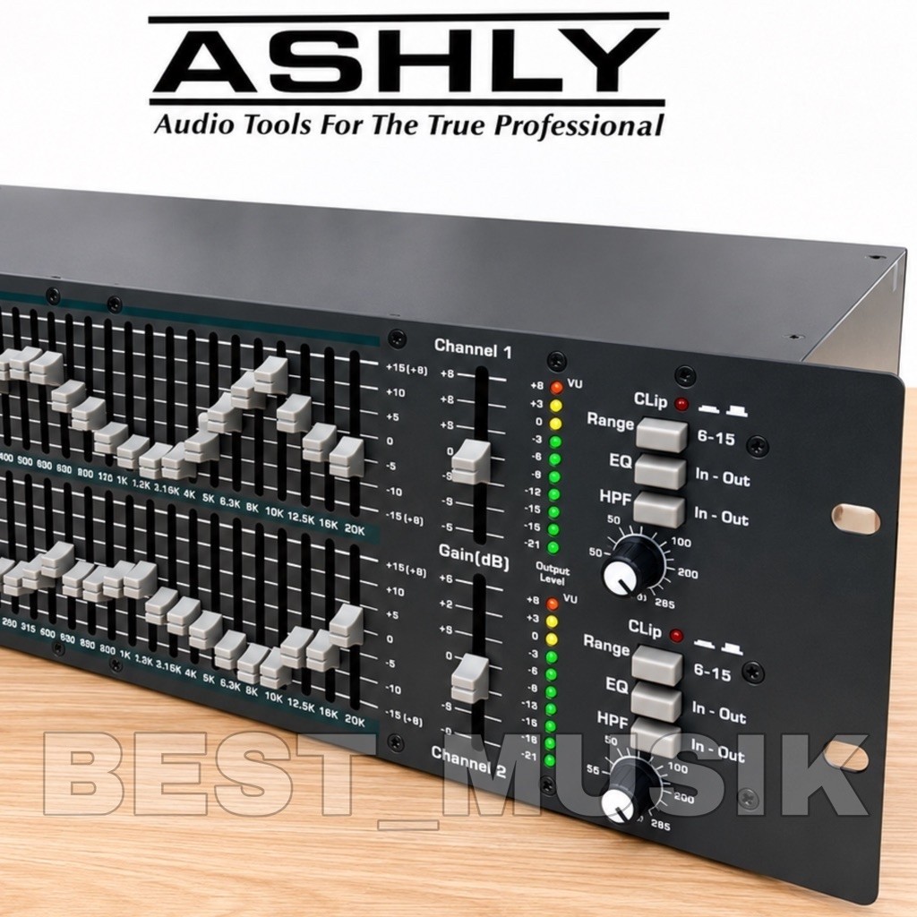 Equalizer Graphic ashly GQX 3102 Original ( BISA COD )