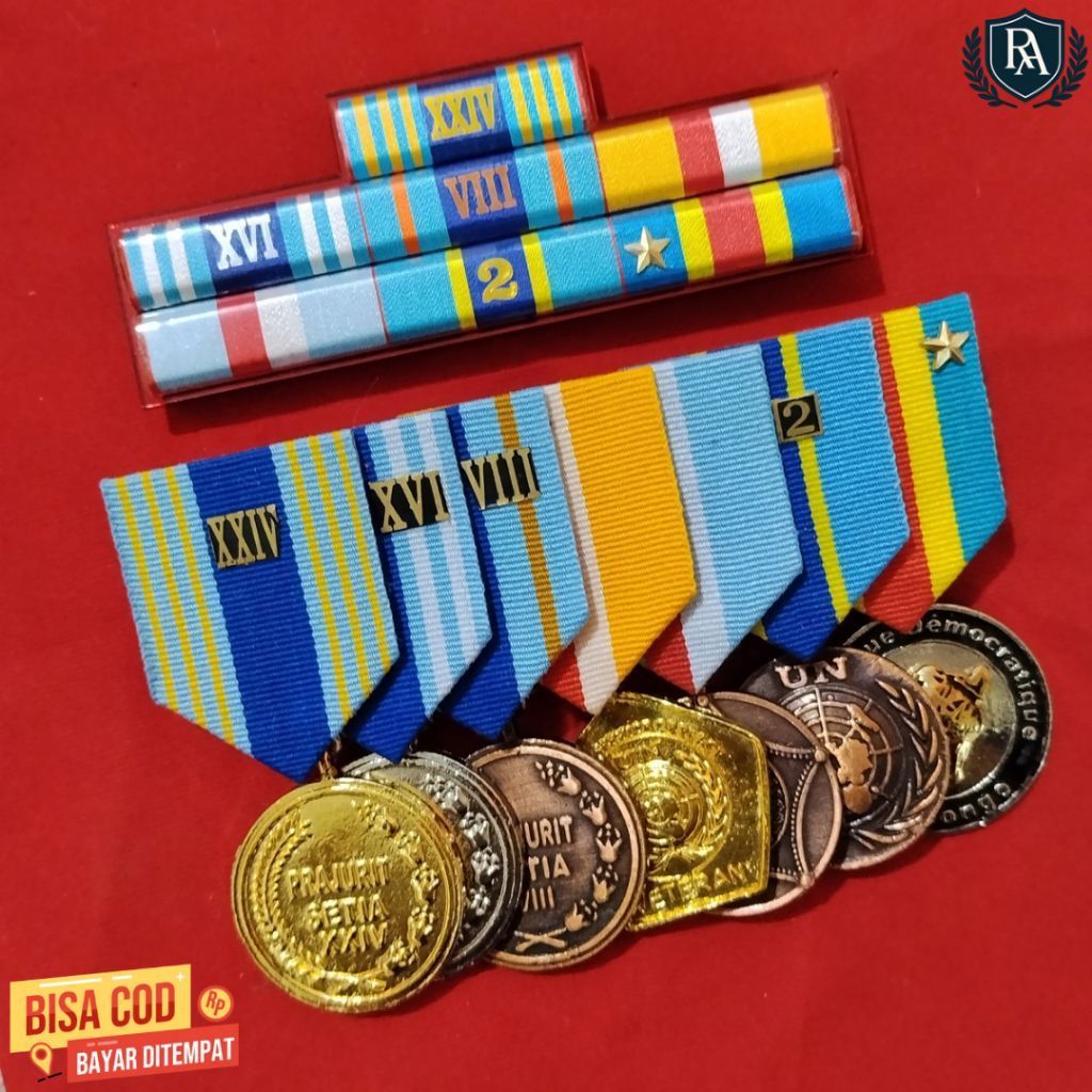 Tanda jasa,satyalancana pita pdh pdu,SL24,SL16,SL8,VETERAN,SANTI DHARMA,UN MONASCO,DR CONGO