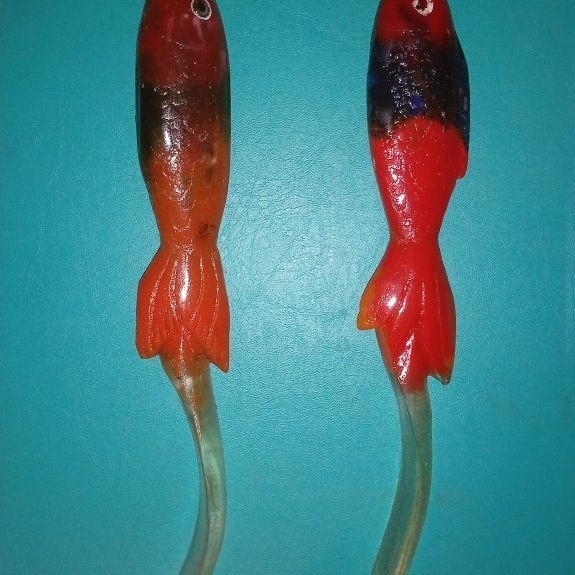 Gagang Joran Nileman Bentuk Ikan Bahan Resin