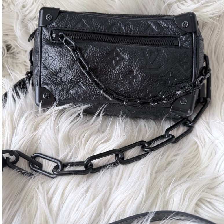 LV soft trunk all black elpong trunk pahit