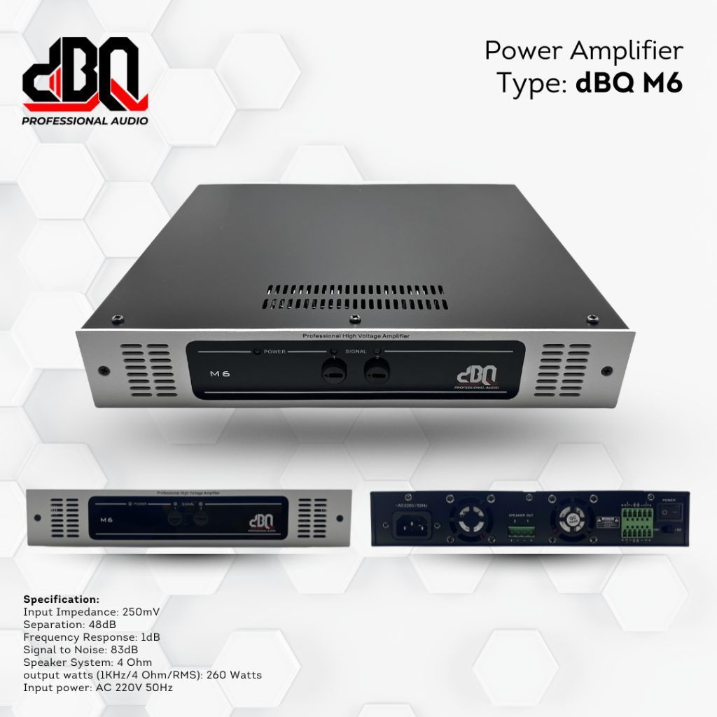 Power Ampli M6 DBQ - Power DBQ