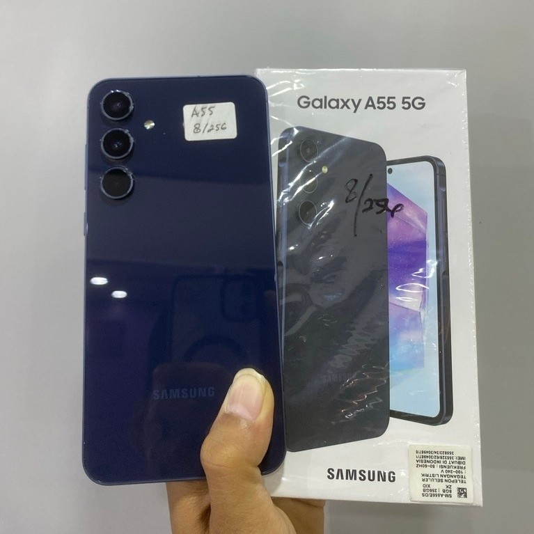 samsung a55 ram 8/256 5g second bekas