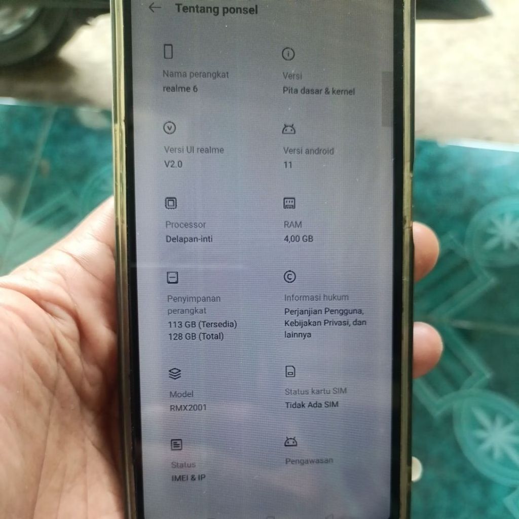 Realme 6 ram 4/128
