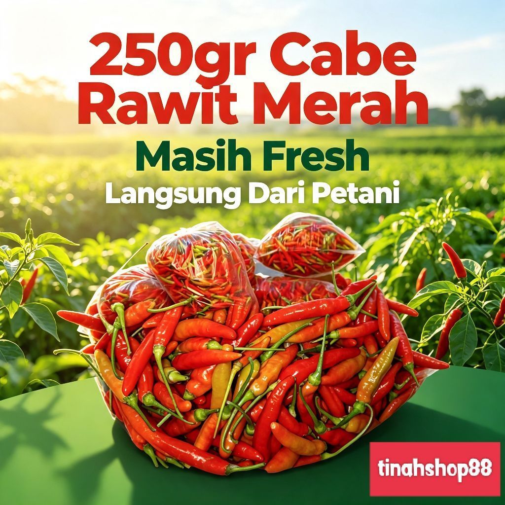 Cabe Cabai Rawit Merah / Cabe Rawit Merah