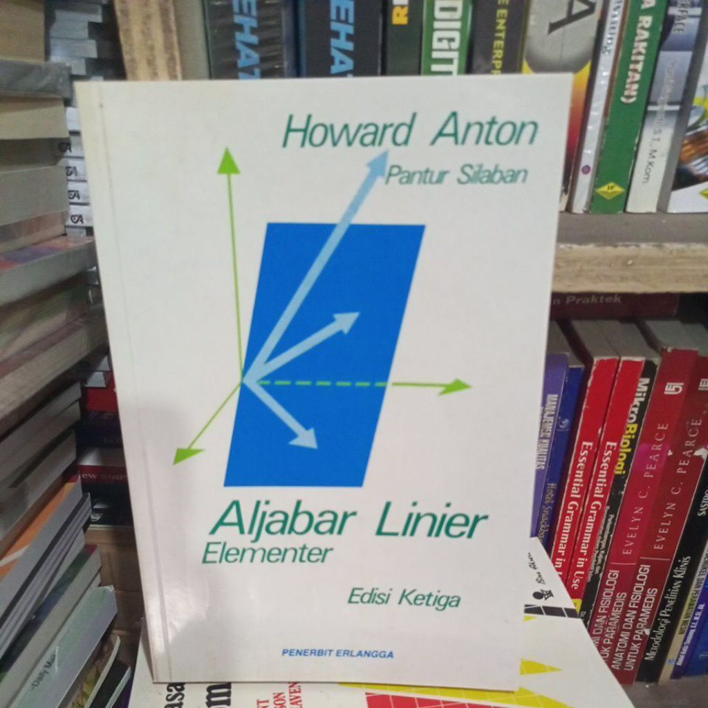 Buku Aljabar linear Elementer Edisi Ketiga Howard Anton