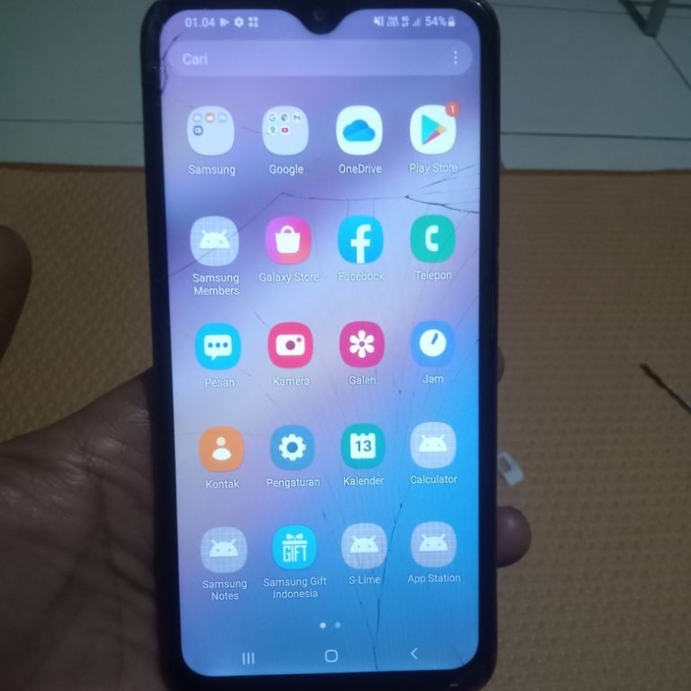 SAMSUNG A10s Minus Lcd Mesin Normal Baca Deskripsi
