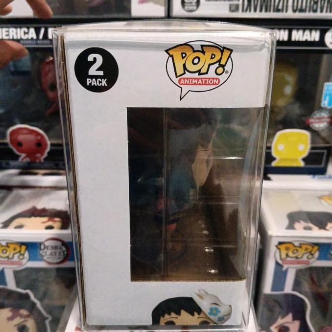 FUNKO POP MAKOMO & SABITO DEMON SLAYER 2 PACK 2023 FALL CONVENTION EXCLUSIVE
