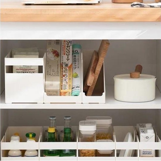 STORAGE ORGANISER DIVIDER MEJA LEMARI SERBAGUNA