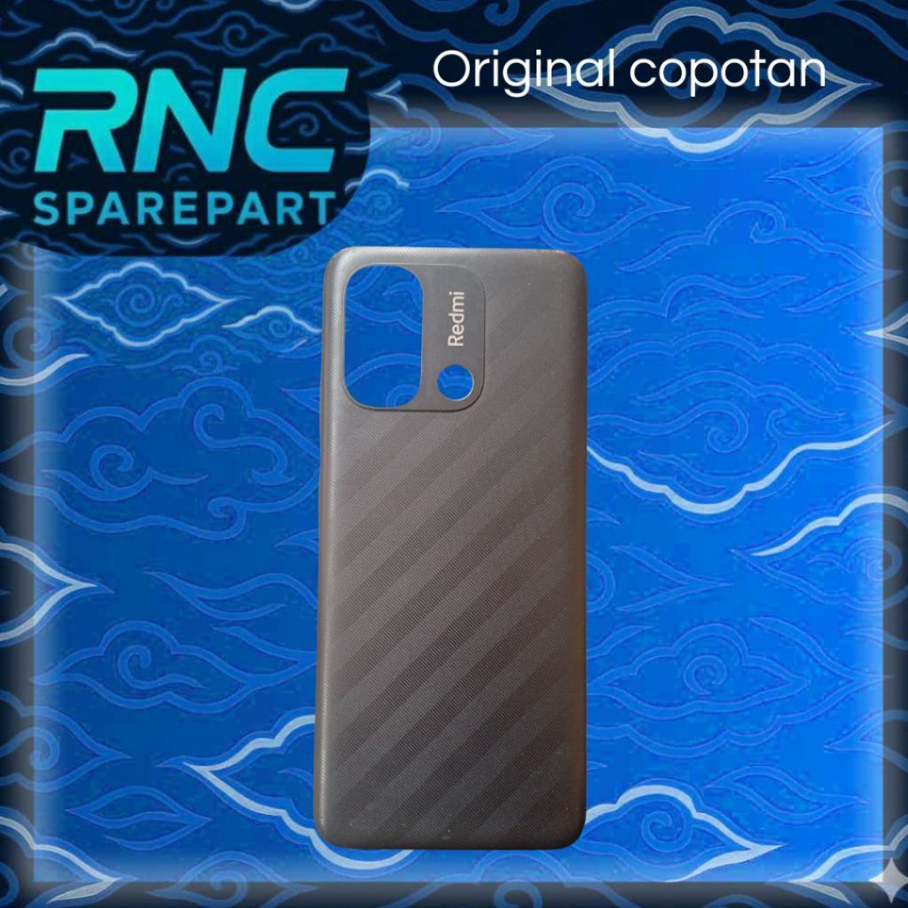 Backdoor Casing tutup Belakang Xiaomi Redmi 12c Second Original Copotan