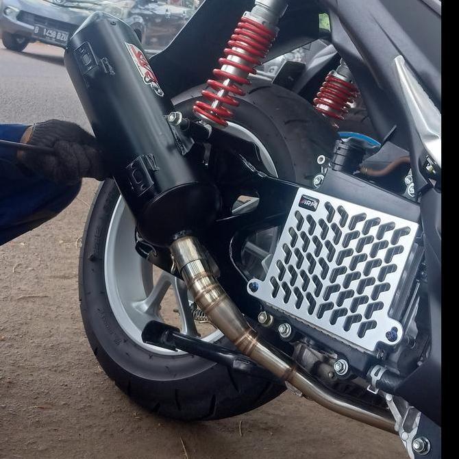 KNALPOT SKR RACING EXHAUST AEROX OLD. BEAT, SCOOPY, VARIO, NMAX, DLL Original
