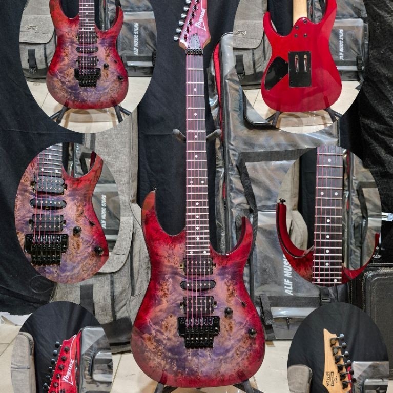 IBANEZ RG470PB Red Eclipse Burst