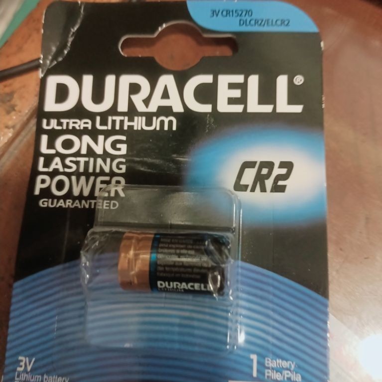 Duracell CR2 3V Ultra Lithium Baterai Tahan Lama