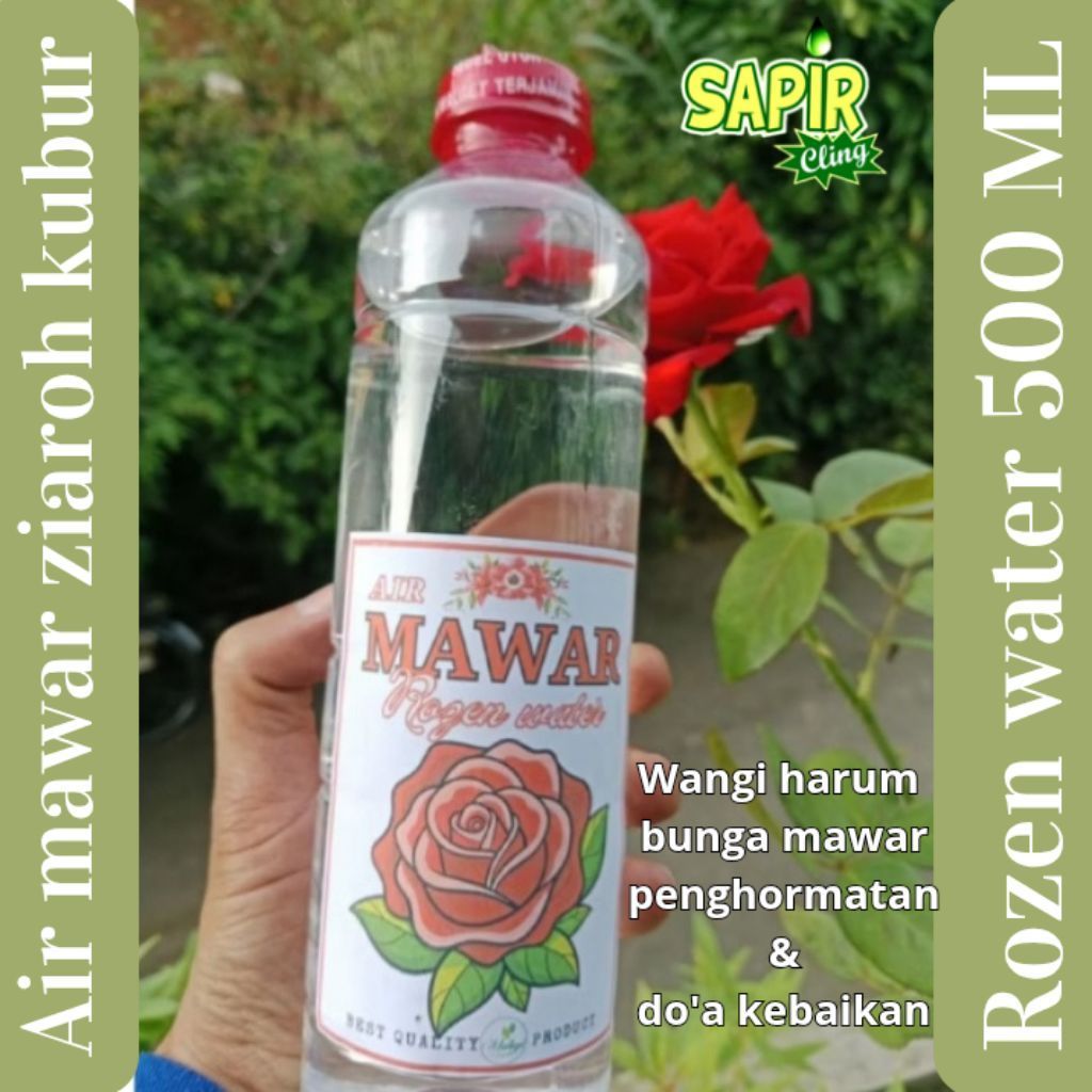 Air Mawar - Rozen Water 500 ml
