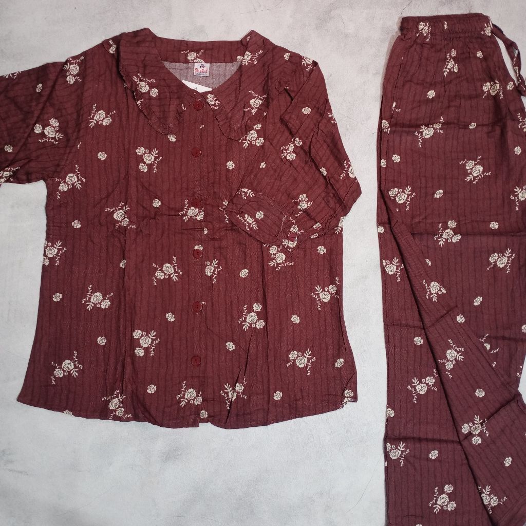 SIELIE CP & CP L3/4 RAYON 20 ABG | BAJU TIDUR RAYON