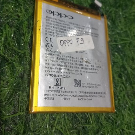 Baterai oppo F9/F9 pro original copotan