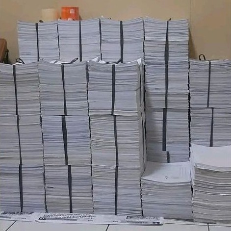 Kertas HVS Bekas A4 1Kg  Kertas HVS Bekas 1kg dua sisi