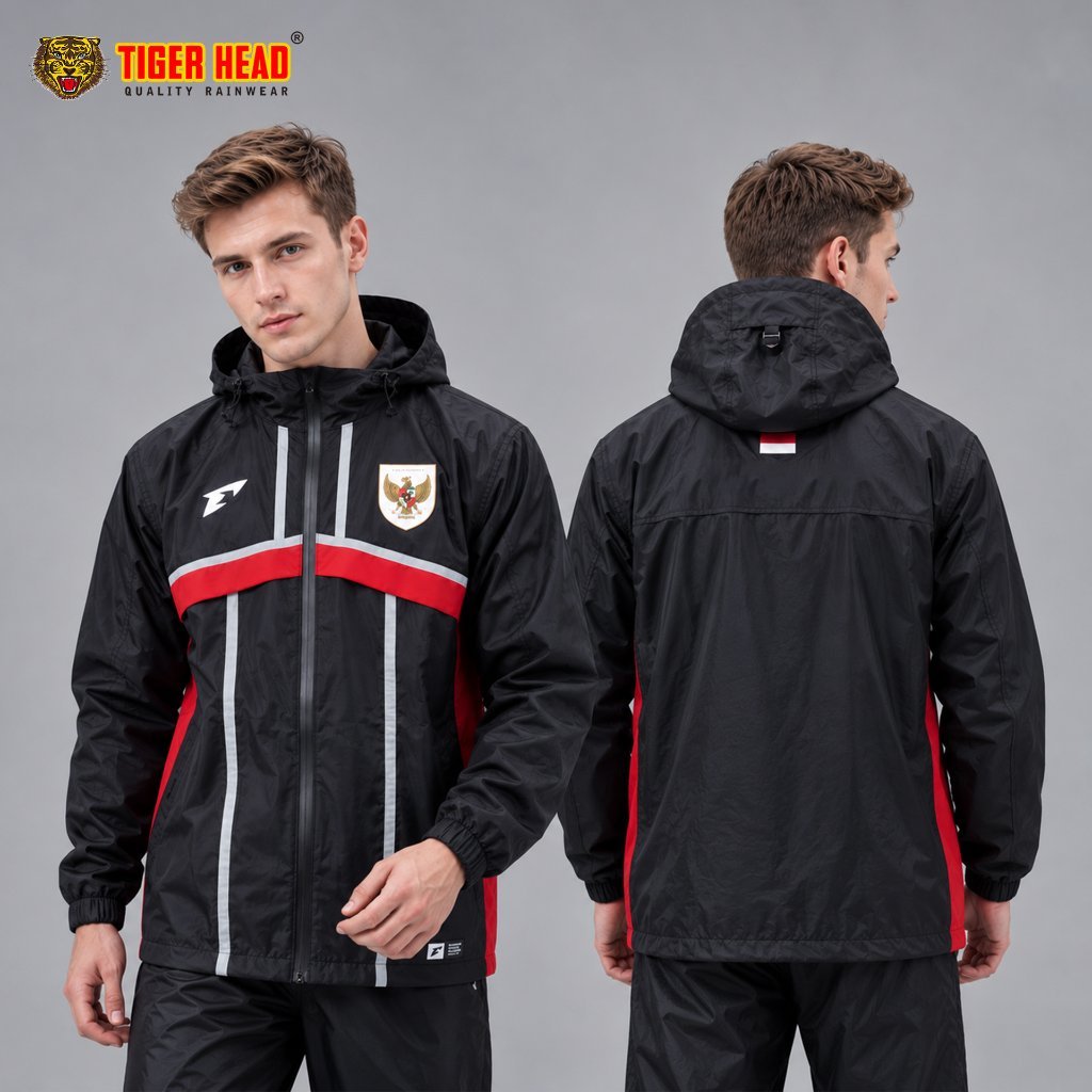 Erspo Timnas Raincoat Jacket Water Repellent
