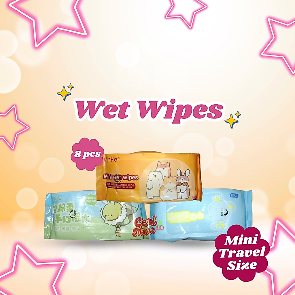 TISSUE BASAH MINI TISSUE BASAH TRAVEL