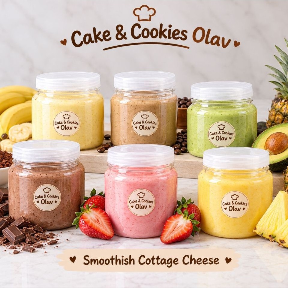 Minuman Cottage Cheese Variant Rasa , Drink Cottage by Olav , Minuman Toples dingin 600ml & 800ml.