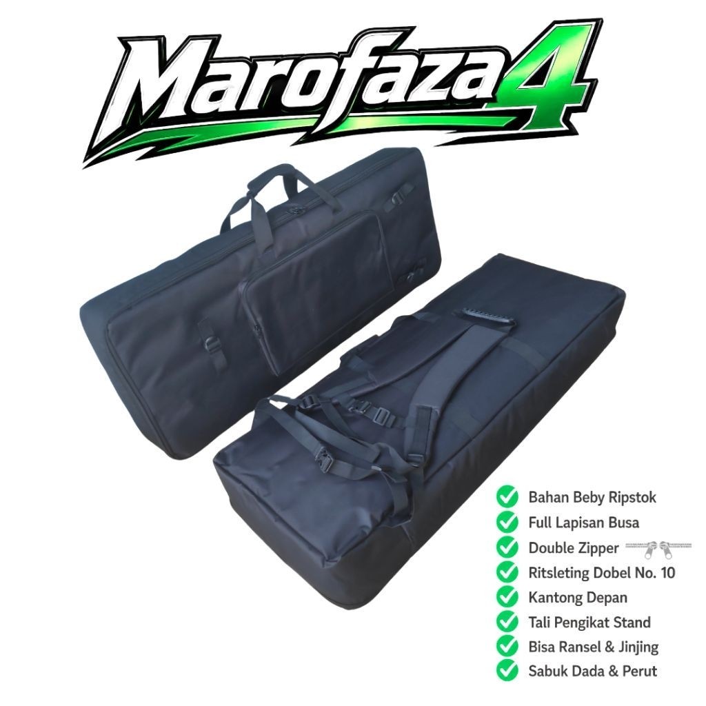 Marofaza 4 Tas Keyboard Yamaha PSR E433 PSR E453 PSR E463 PSR E473 PSR E743 Gigbag Keyboard Softcase