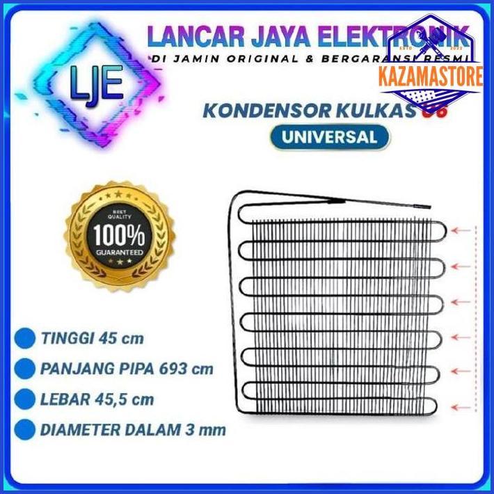 KONDENSOR KULKAS UNIVERSAL 6U RESTOCK