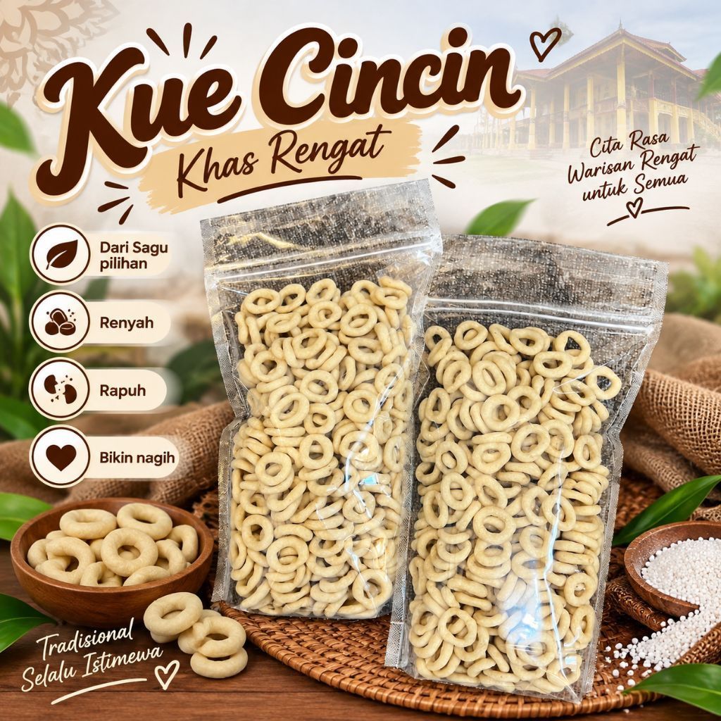 CEMILAN - KUE CINCIN KHAS RENGAT RIAU