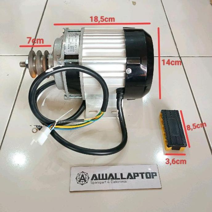 Dinamo Motor Bldc 48V 650W Pully Pulley Brushless Motor 1000W Middrive