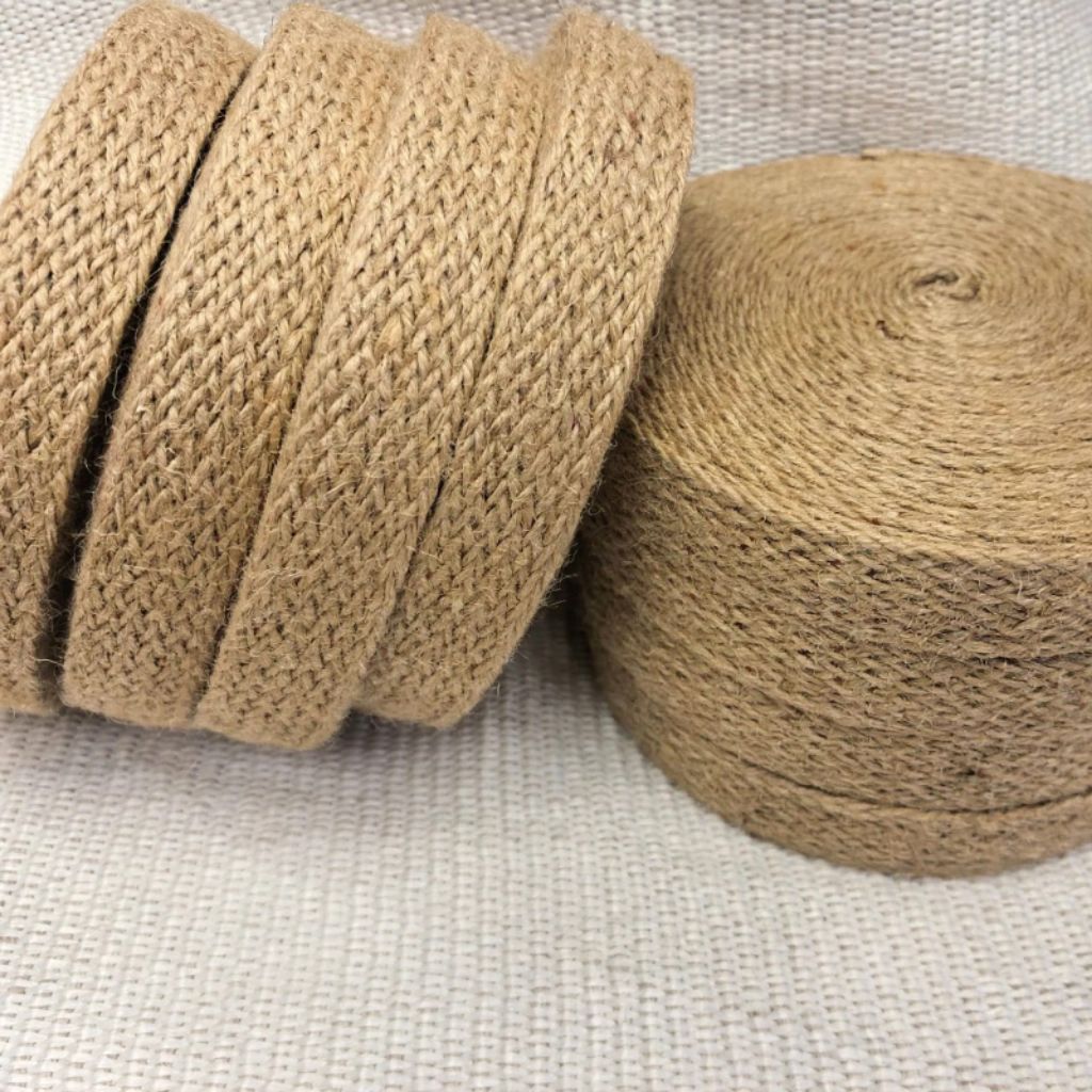 10 YARD - PITA GONI ANYAM COKLAT NATURAL | TALI GONI ANYAM