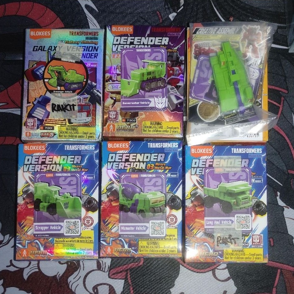 Blokees devastator vehicle