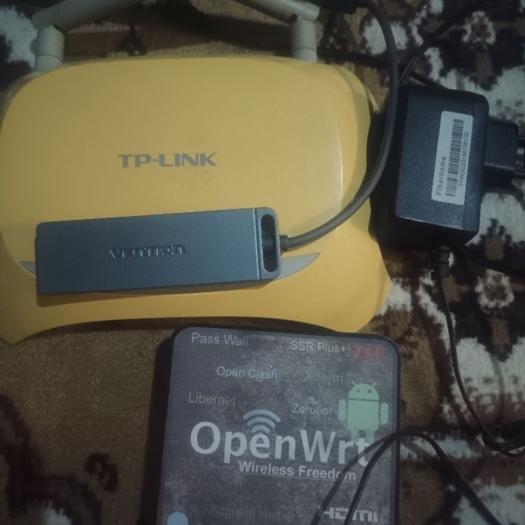 STB Openwrt RAM 2 GB & TP Link MR3240 V2 + Vention
