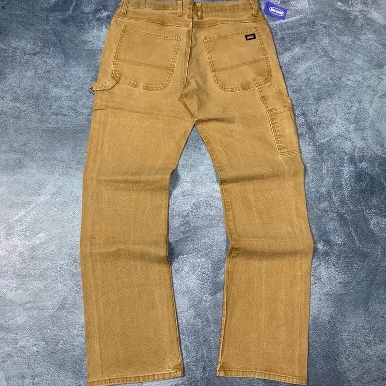 D*CKIES CARPENTER PANTS Rinsed Brown